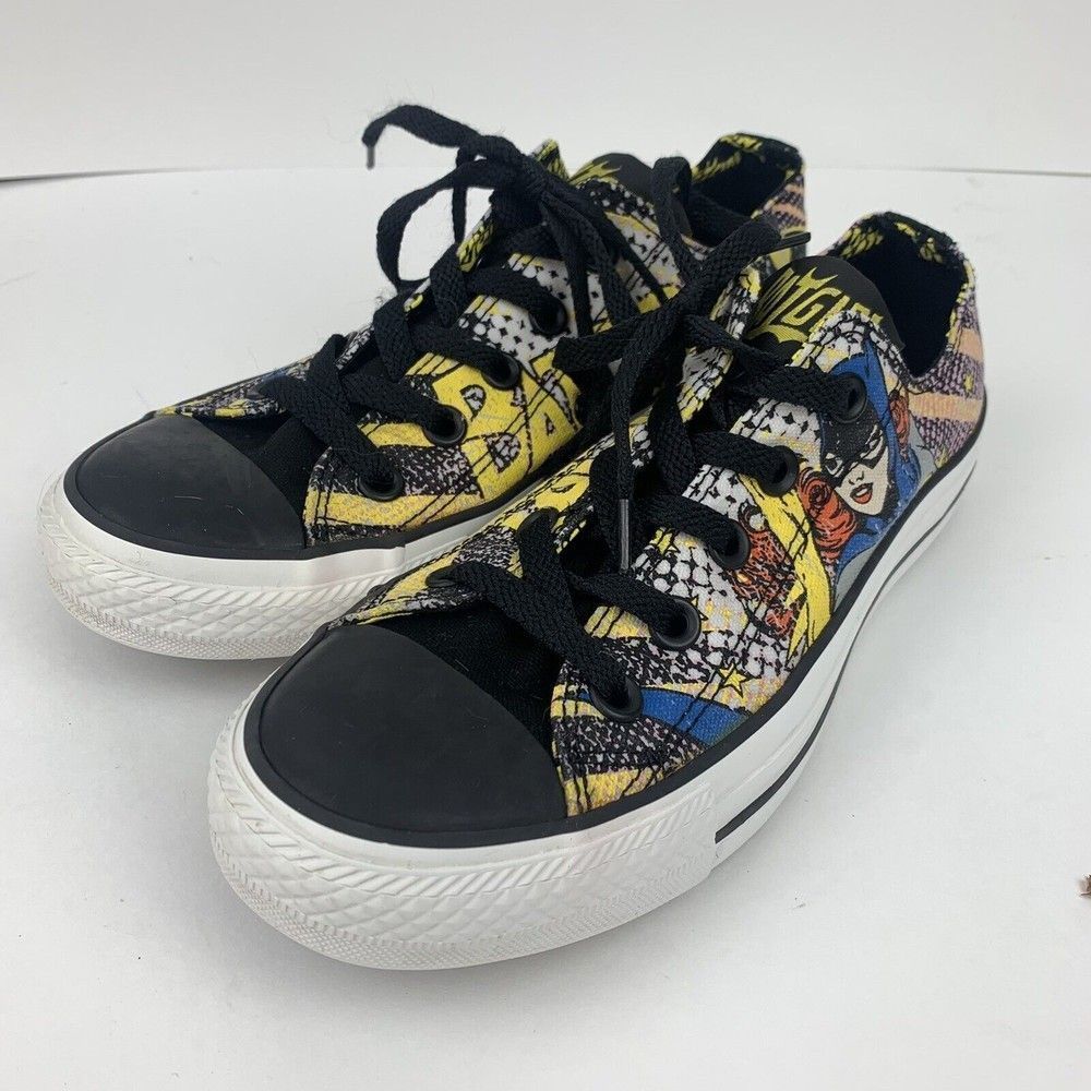 Converse Batgirl Shoes Mens Size 4 Womens Size 6